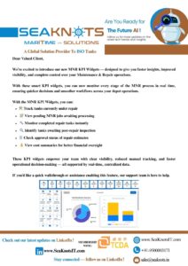 Transform Your Depot Operations with Seaknots MNR KPI Widgets
